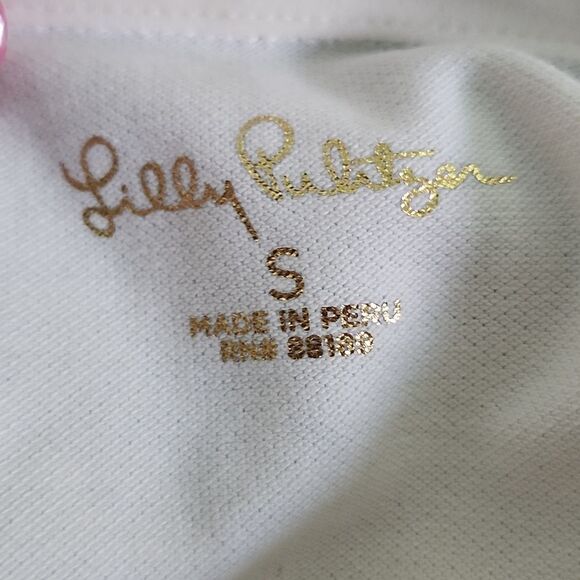 Lilly Pulitzer NWT Tonda Polo Dress Blue Ibiza, Small - Picture 7 of 12